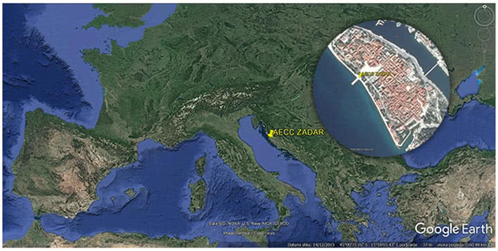 Zadar Location