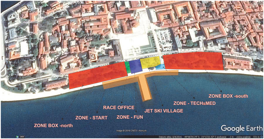 Zadar pit area