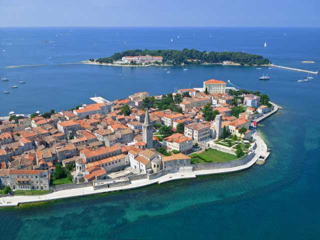 Porec Aerial View