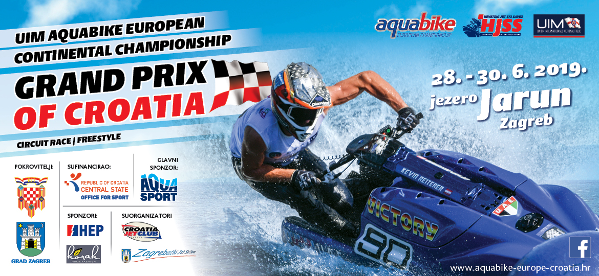 Aquabike European Continental Championship - Zagreb Croatia