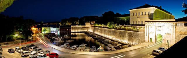 The walls of Zadar town